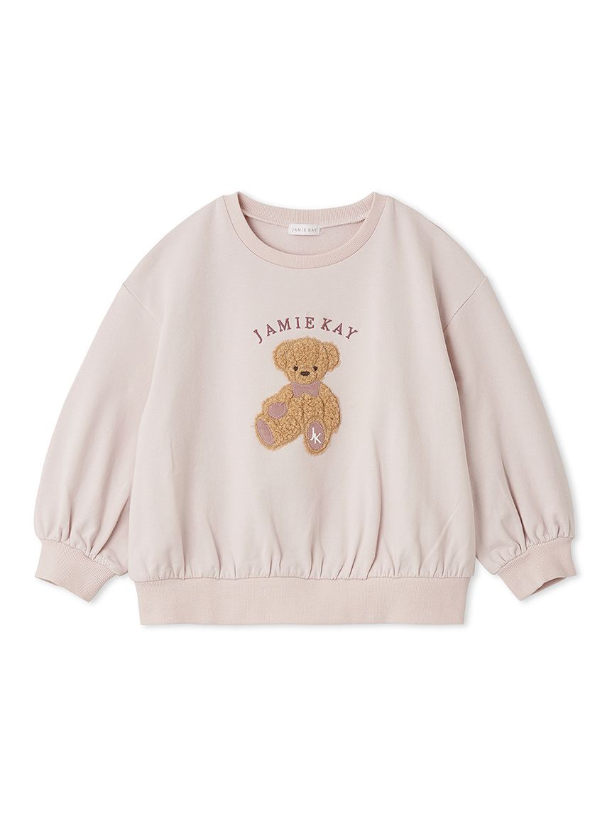 ミニ裏毛JKベアボア刺繍トップス(洋服) │ JAMIE KAY