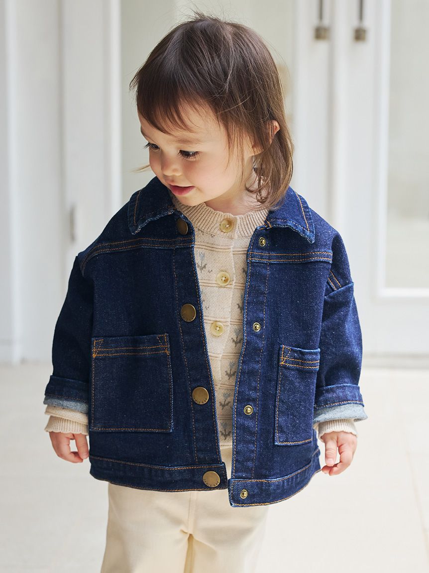 デニムジャケットMid Indigo Denim(洋服) │ JAMIE KAY （ジェイミー