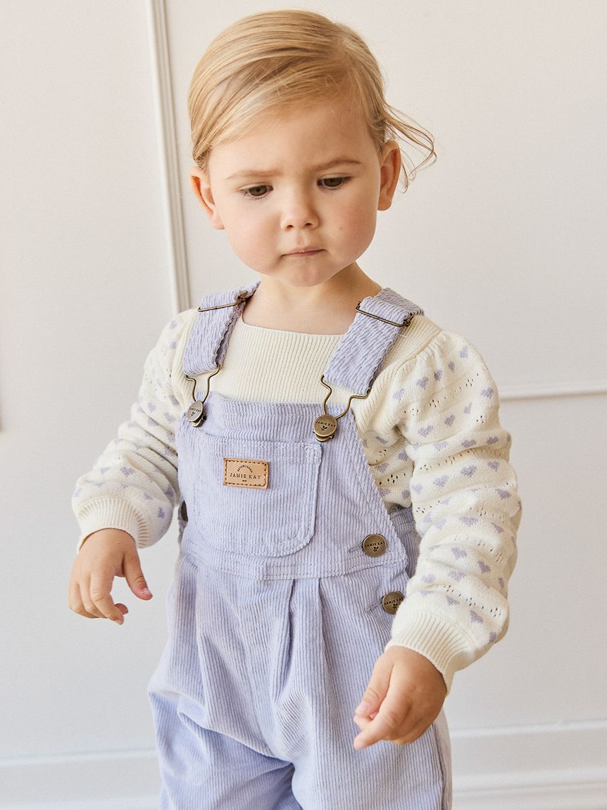 コーデュロイオーバーオールLilac Dust(洋服) │ JAMIE KAY