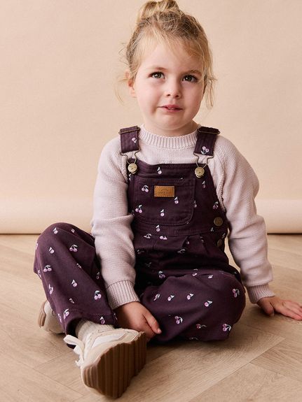 オーバーオールCherry Love Plum Embroidery(洋服) │ JAMIE KAY