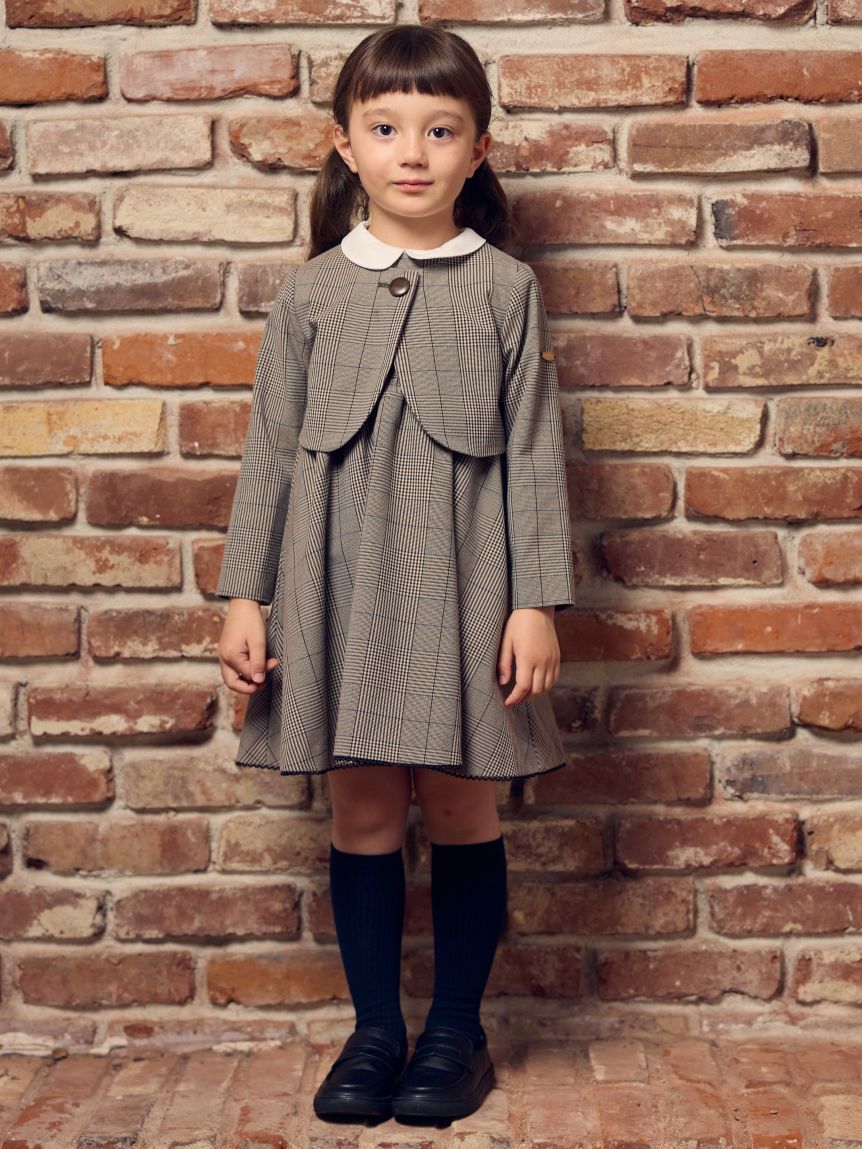 2Wayチェックワンピース＋ボレロセット(洋服) │ JAMIE KAY
