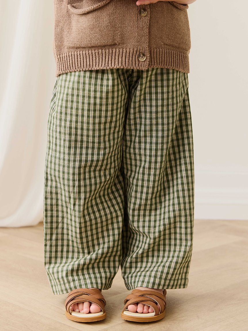 ベビー＆キッズ】ロングパンツRavine Check（70～100cm）(洋服