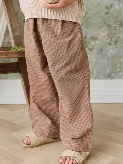 チェックパンツ Double Windowpane Check(洋服) │ JAMIE KAY