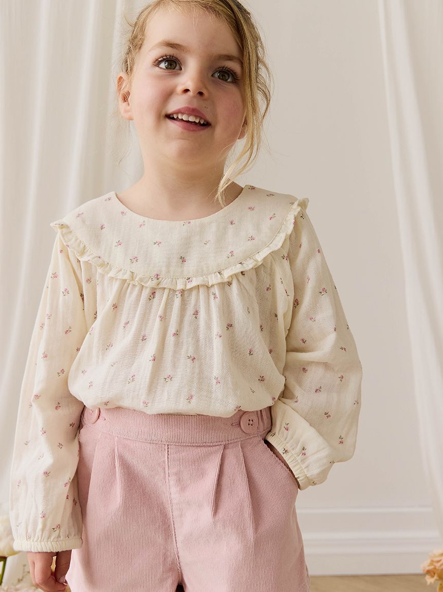 BABY DOLL COTTON ブラウス （FREE O/WHT） MAISON SPECIAL(メゾン 