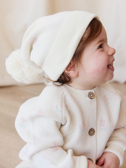 kay me ミルキーホワイト　ビジューカーディガン kay me ミルキーホワイト ビジューカーディガン