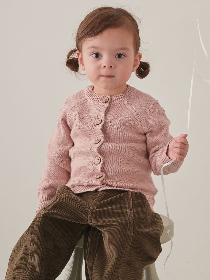 kay me ミルキーホワイト　ビジューカーディガン kay me ミルキーホワイト ビジューカーディガン