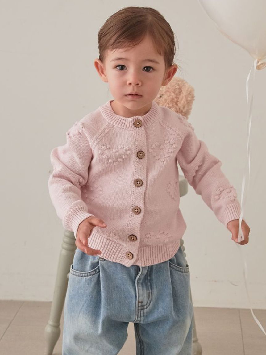 ハート柄カーディガン(洋服) │ JAMIE KAY （ジェイミーケイ）公式サイト