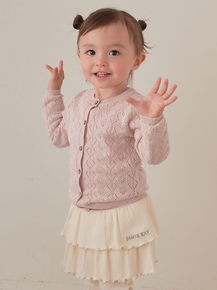 ケイミー　白カーディガン 長袖 カーディガン– kay me