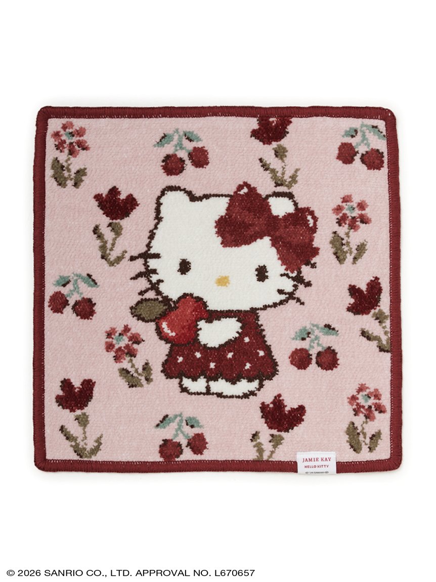 【HELLO KITTY】シェニール織タオル