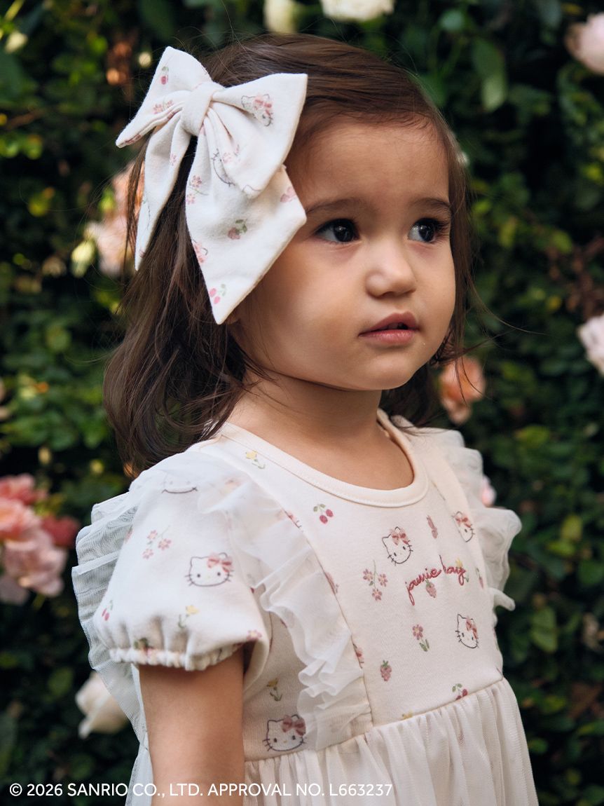 HELLO KITTY】総柄チュールロンパース(洋服) │ JAMIE KAY