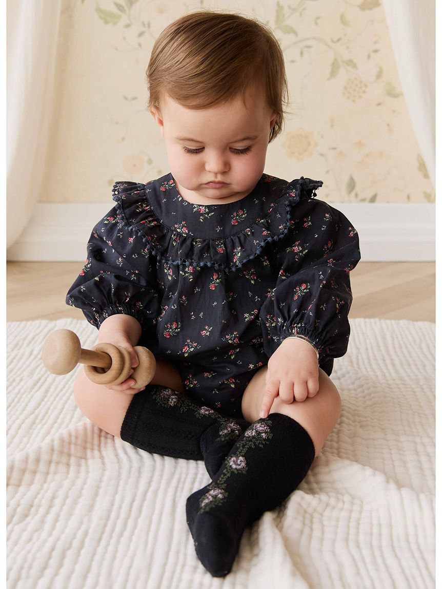 ドビー長袖プレイスーツBianca Noir(洋服) │ JAMIE KAY （ジェイミー