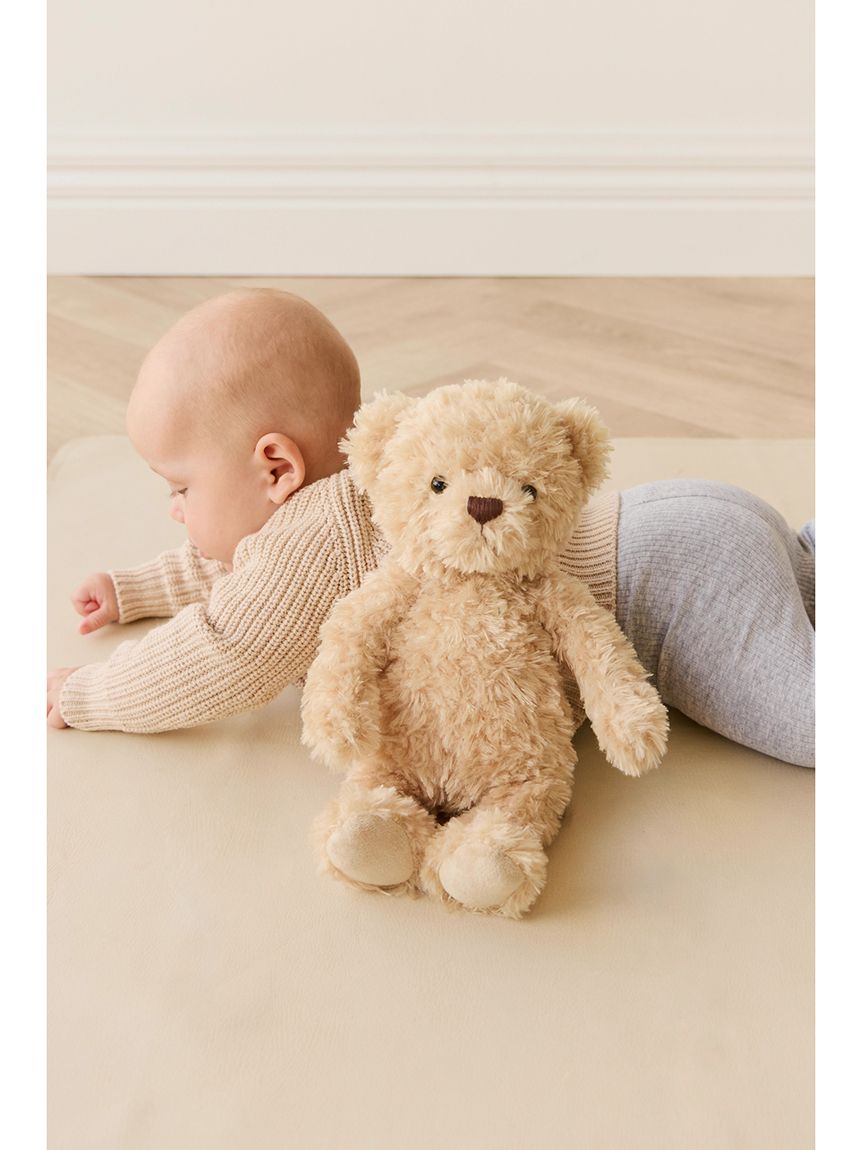 新品未使用 Katie くま ぬいぐるみ 激レア teine with 日本製 くまのぬいぐるみ クマのフカフカ Mサイズ マフラー