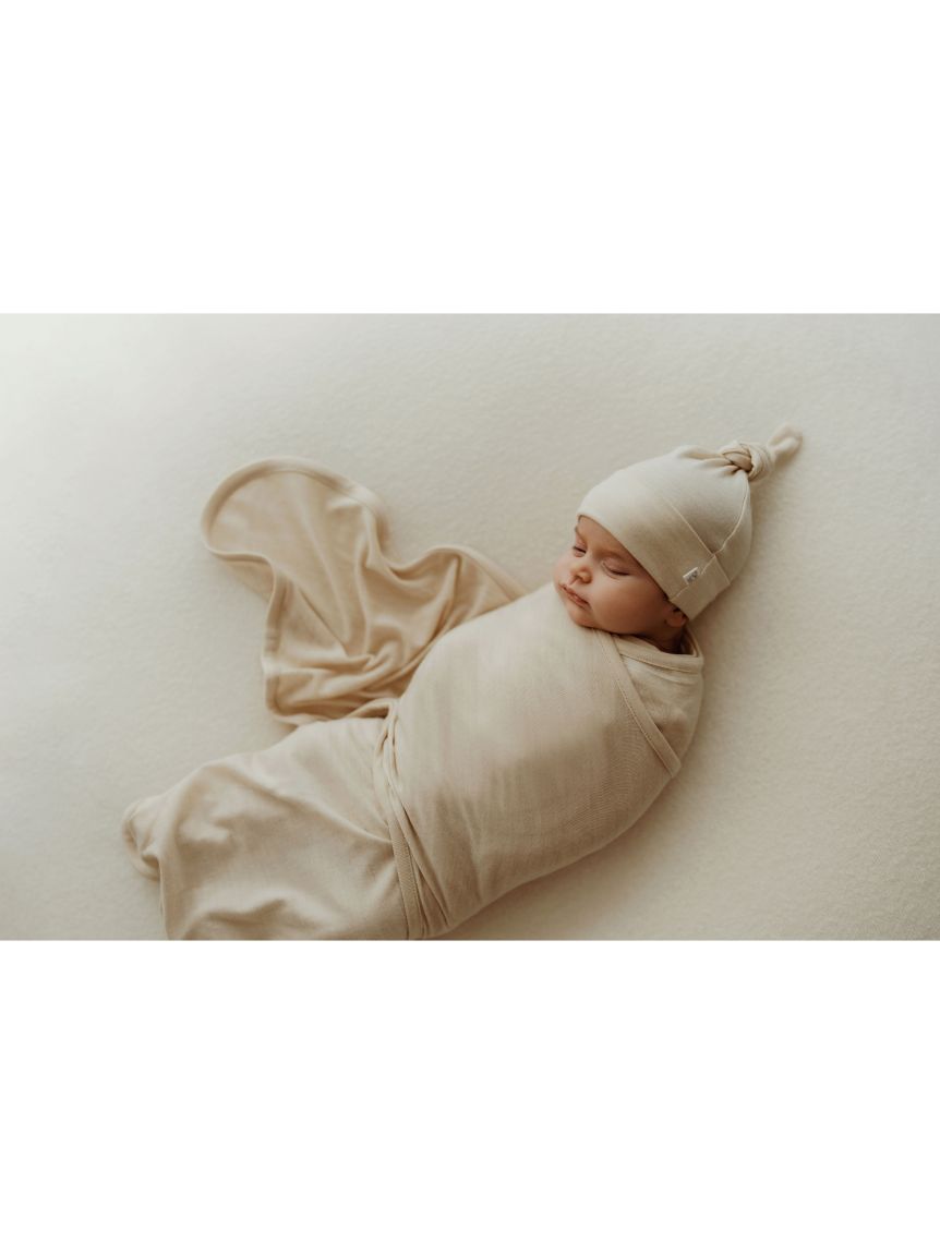 ラッピング済み】MERINO KIDSプレミアムギフト2点セット＜おくるみ