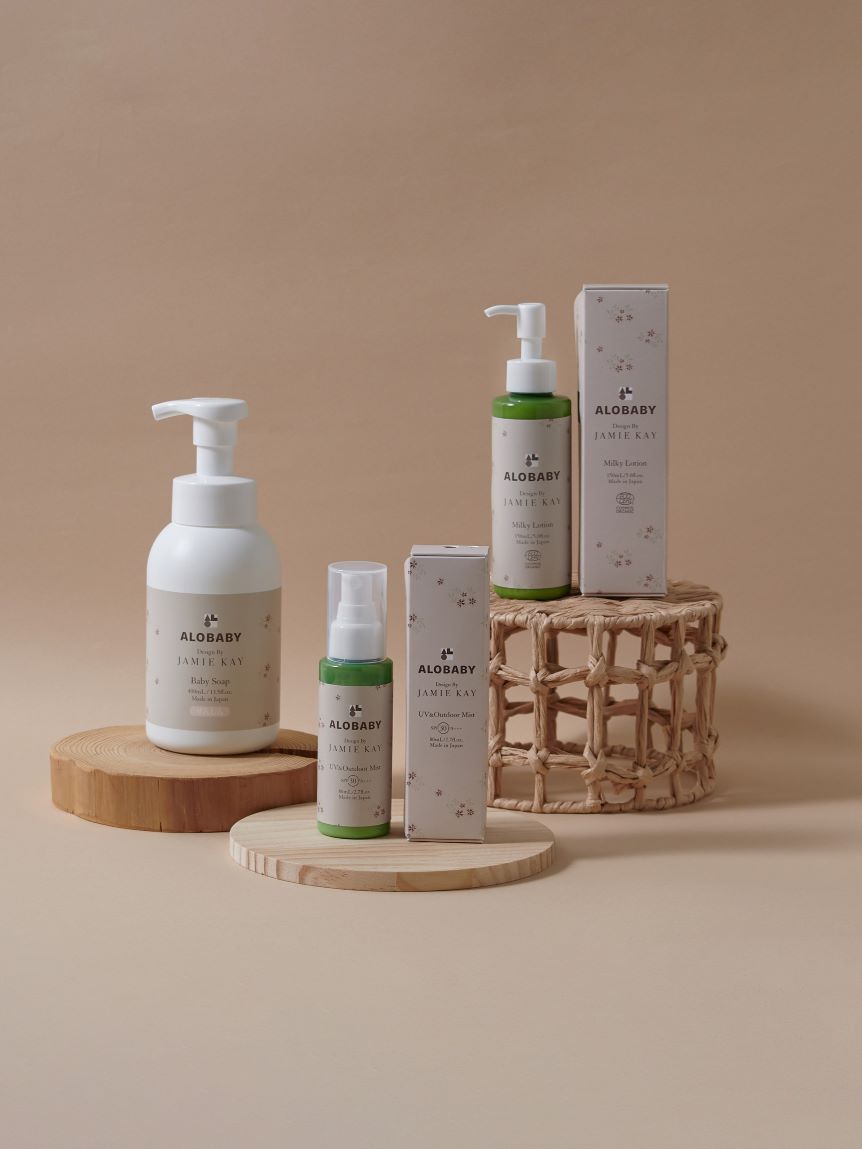 JAMIE KAYコラボパッケージ】ALOBABY UV＆アウトドアミスト(ギフト