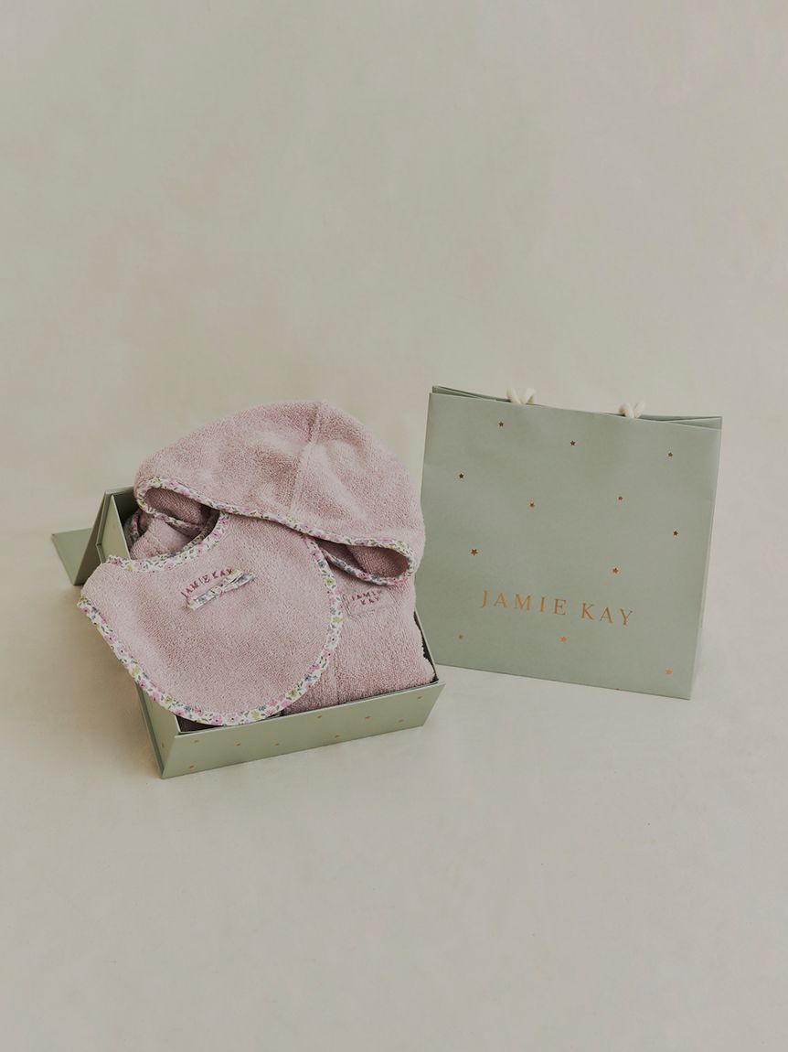 ラッピング済み】【ONLINE限定】パイピングタオルローブ＆スタイギフト