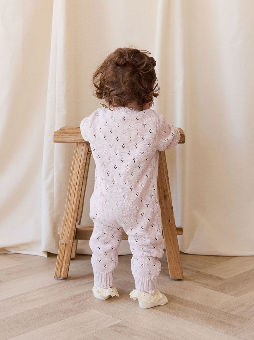 ニットロンパースDusty Violet Marle(洋服) │ JAMIE KAY （ジェイミー