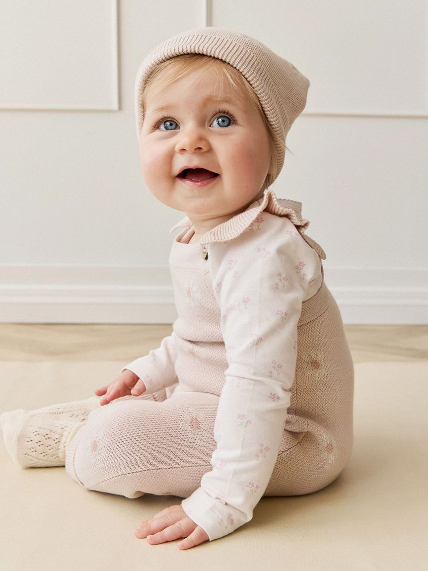 ニットロンパースMarguerite Jacquard(洋服) │ JAMIE KAY