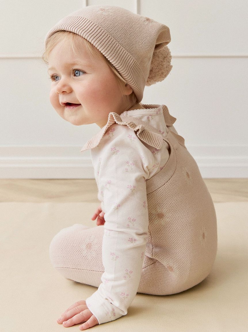 ニットロンパースMarguerite Jacquard(洋服) │ JAMIE KAY