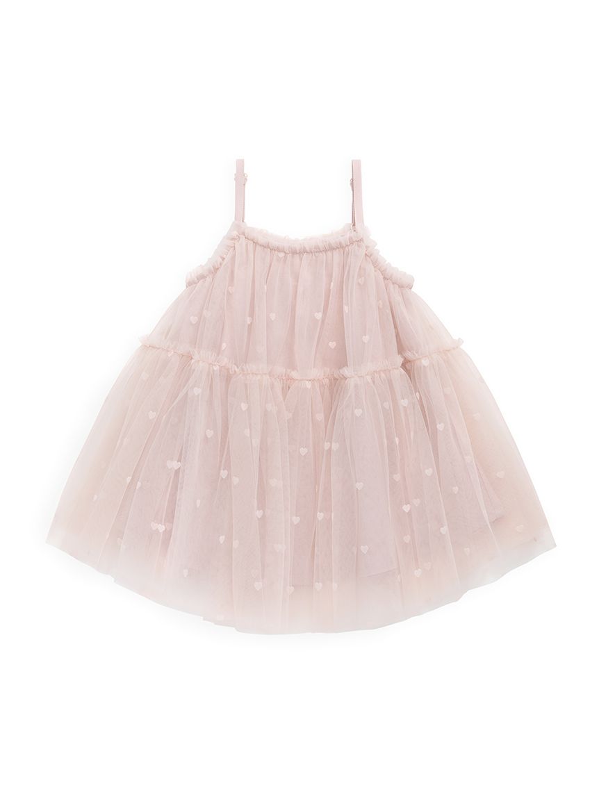 ベビー＆キッズ】チュールキャミワンピースPetite Heart Rose（80