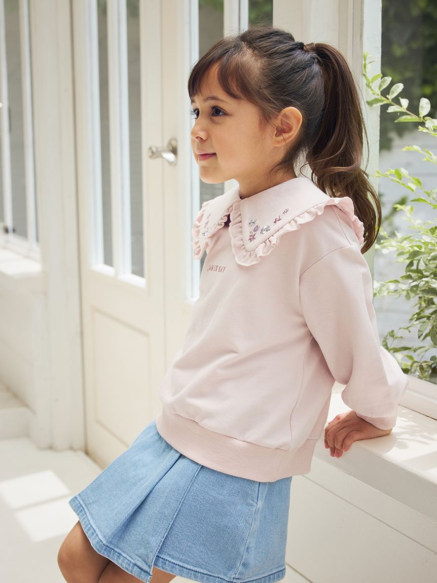 ミニ裏毛衿付きトップス(洋服) │ JAMIE KAY （ジェイミーケイ）公式サイト