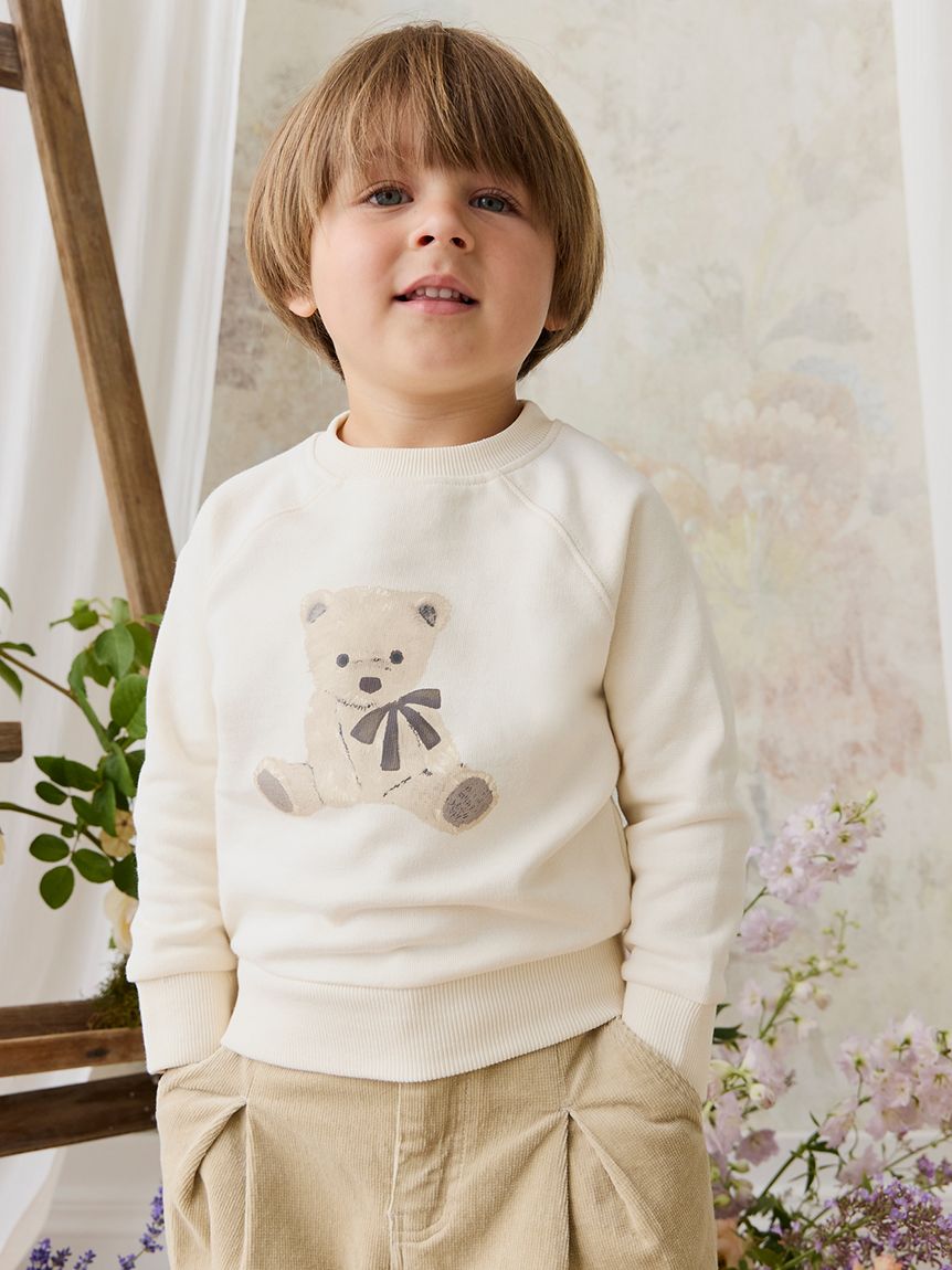 ベビー＆キッズ】スウェットプルオーバー Theo Teddy Cloud