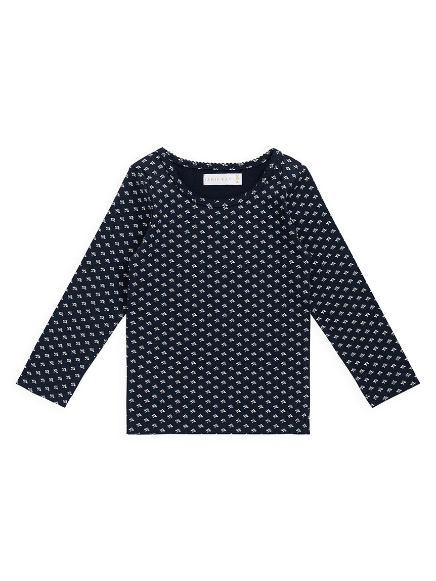 長袖トップス Lisa Petite Indigo／オーガニックコットン(洋服