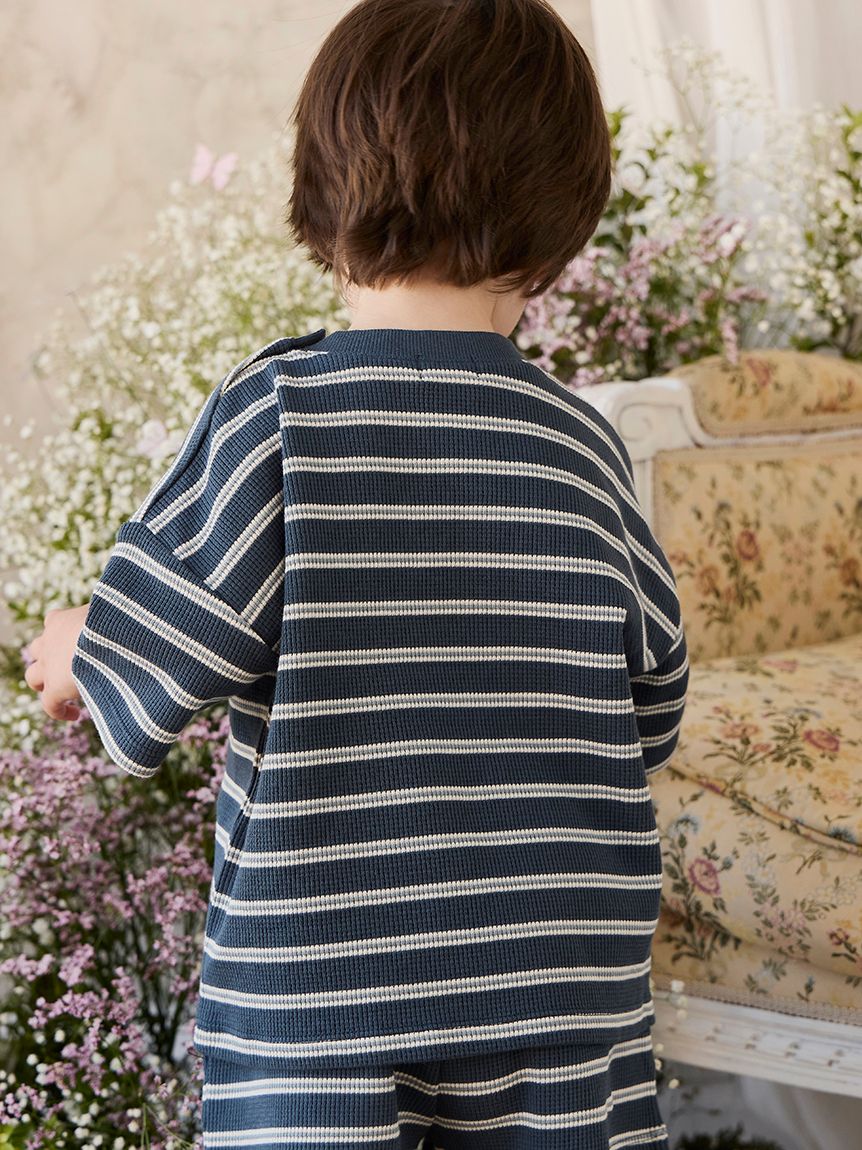 ボーダーTシャツ Dreamer Stripe Captain／オーガニックコットン(洋服