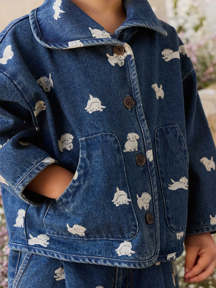 ベビー＆キッズ】デニムジャケット Finnegan Denim（80～100cm）(洋服