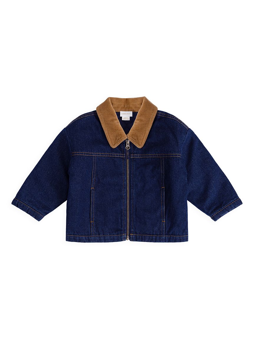 ベビー＆キッズ】デニムジャケット Mid Indigo Denim（80～100cm