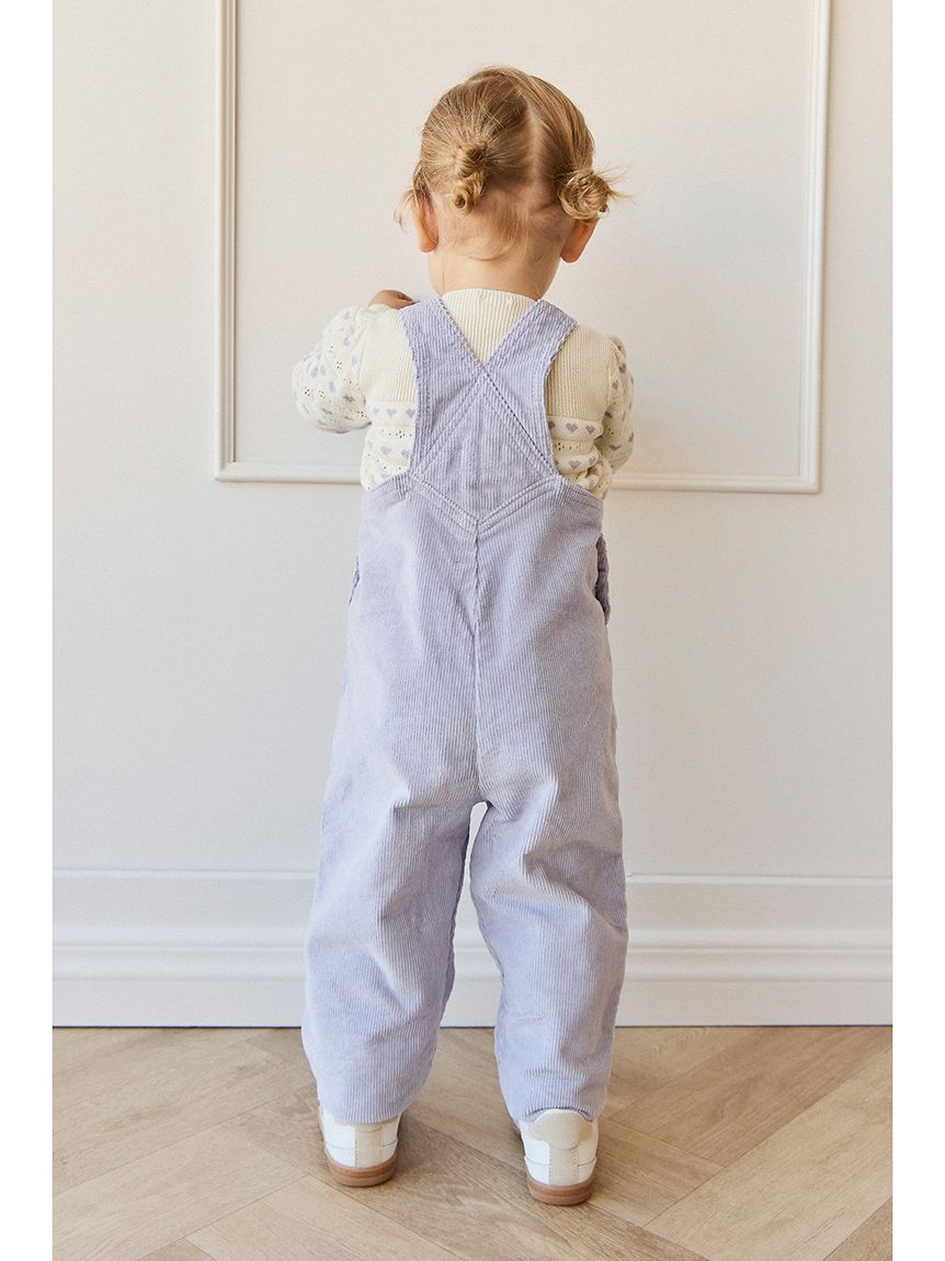 コーデュロイオーバーオールLilac Dust(洋服) │ JAMIE KAY