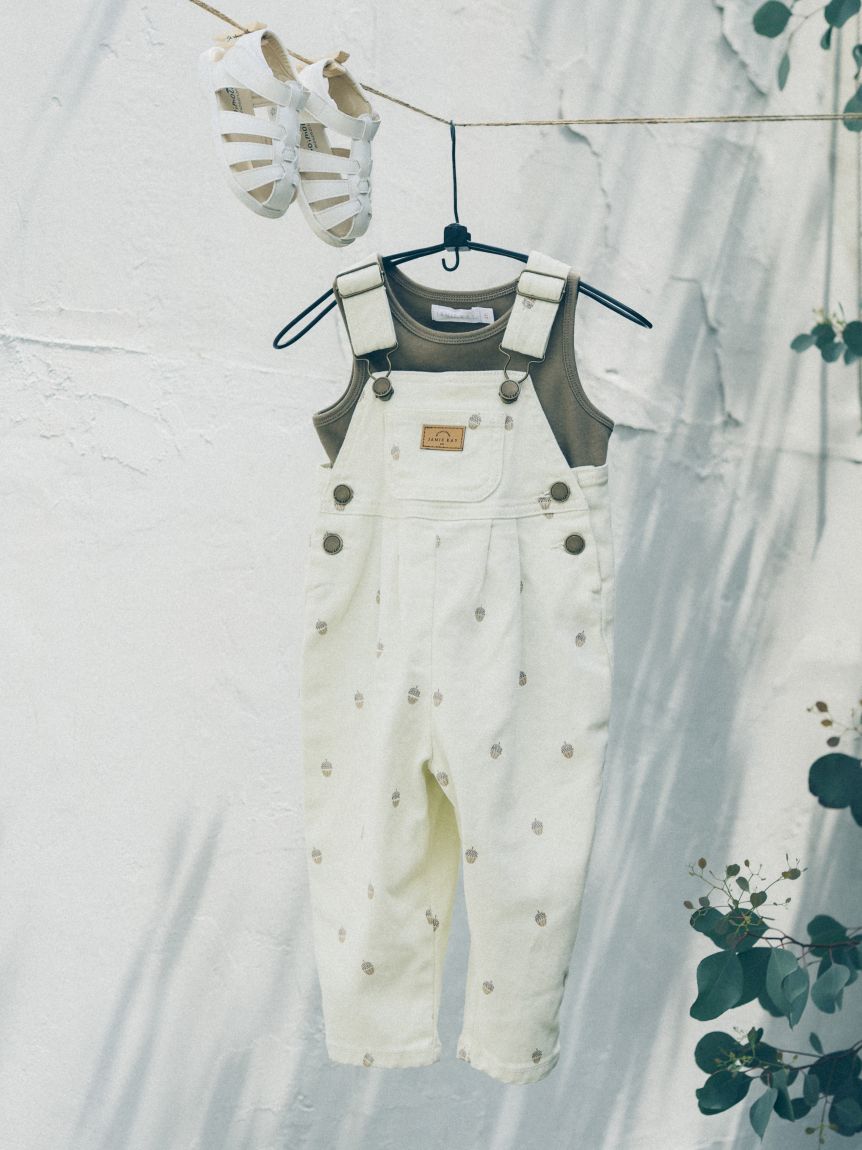 オーバーオール Acorns Tofu Natural(サロペット) │ JAMIE KAY