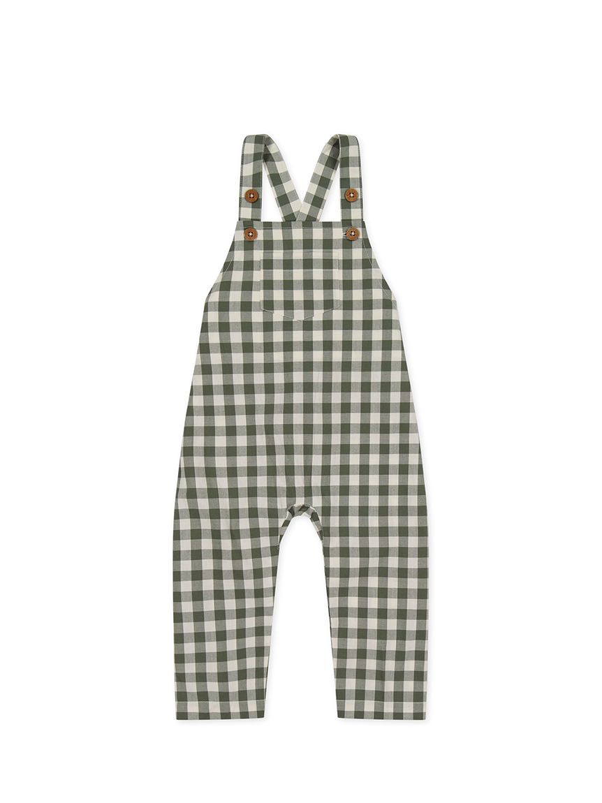 オーバーオールGingham Grape Leaf(サロペット) │ JAMIE KAY