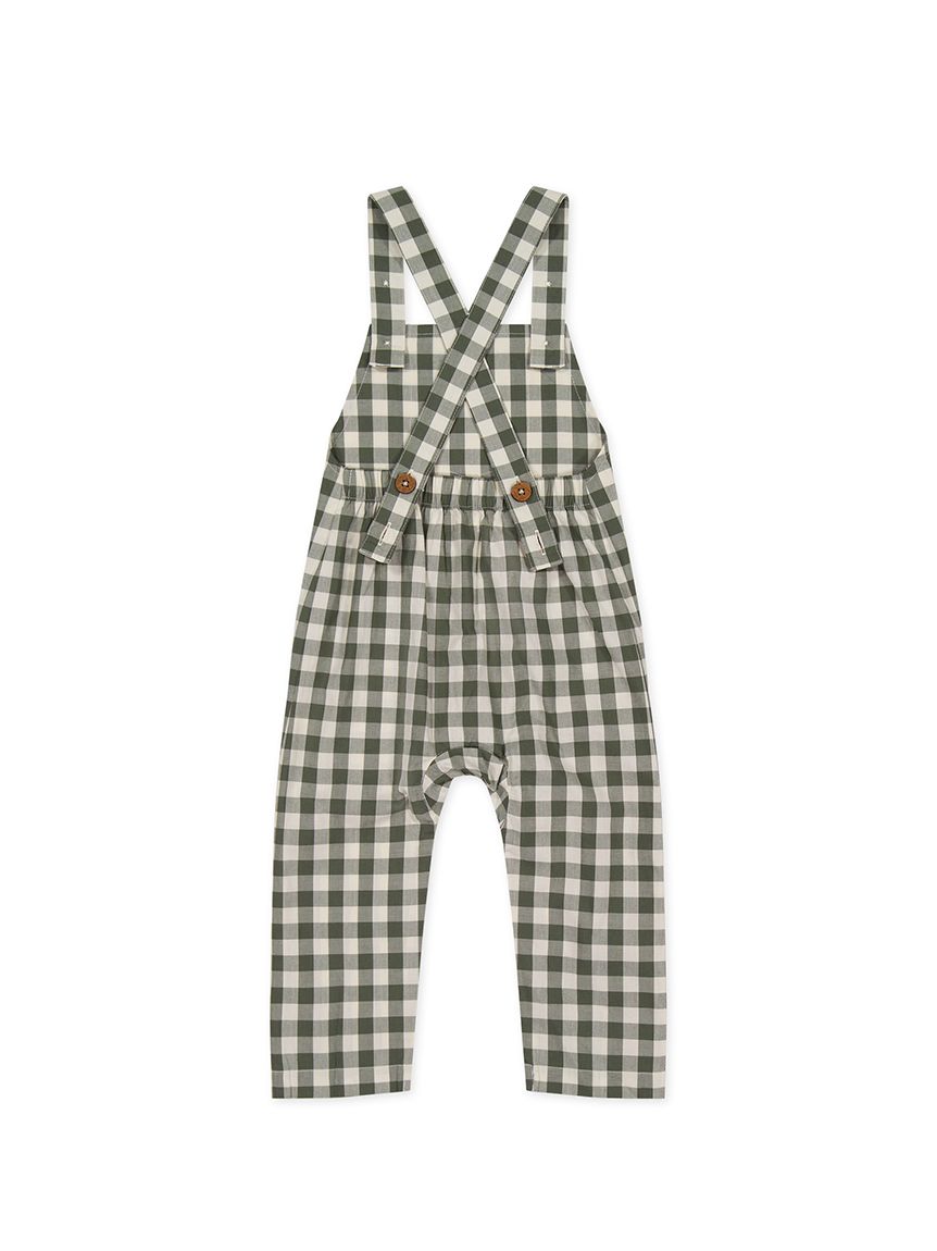 オーバーオールGingham Grape Leaf(サロペット) │ JAMIE KAY