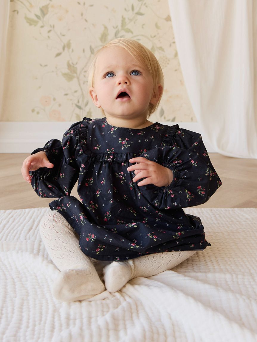 Kayme ケイミー ネイビー　長袖ワンピース ヴィーナス　9 ウォッシャブル Kayme ケイミー ネイビー 長袖ワンピース ヴィーナス 9