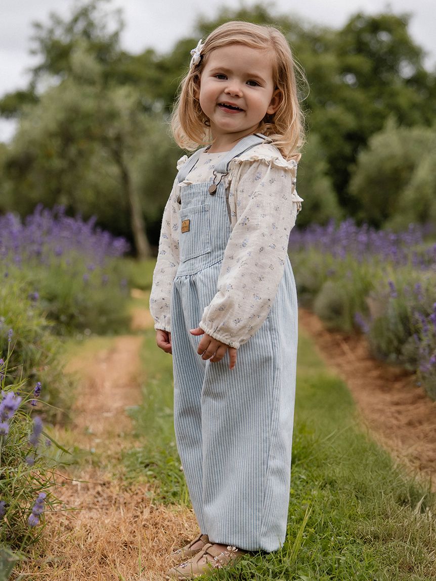 ストライプデニムオーバーオール Sunday Stripe(洋服) │ JAMIE KAY