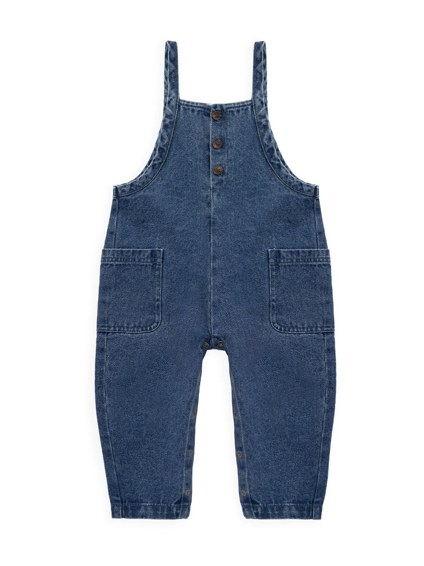 ベビー＆キッズ】スナップデニムオーバーオールClassic Denim（70
