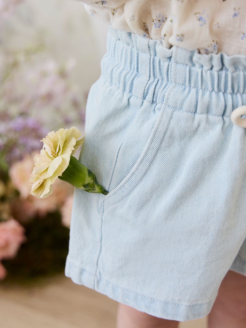 デニムショートパンツ Summer Clouds(洋服) │ JAMIE KAY （ジェイミー