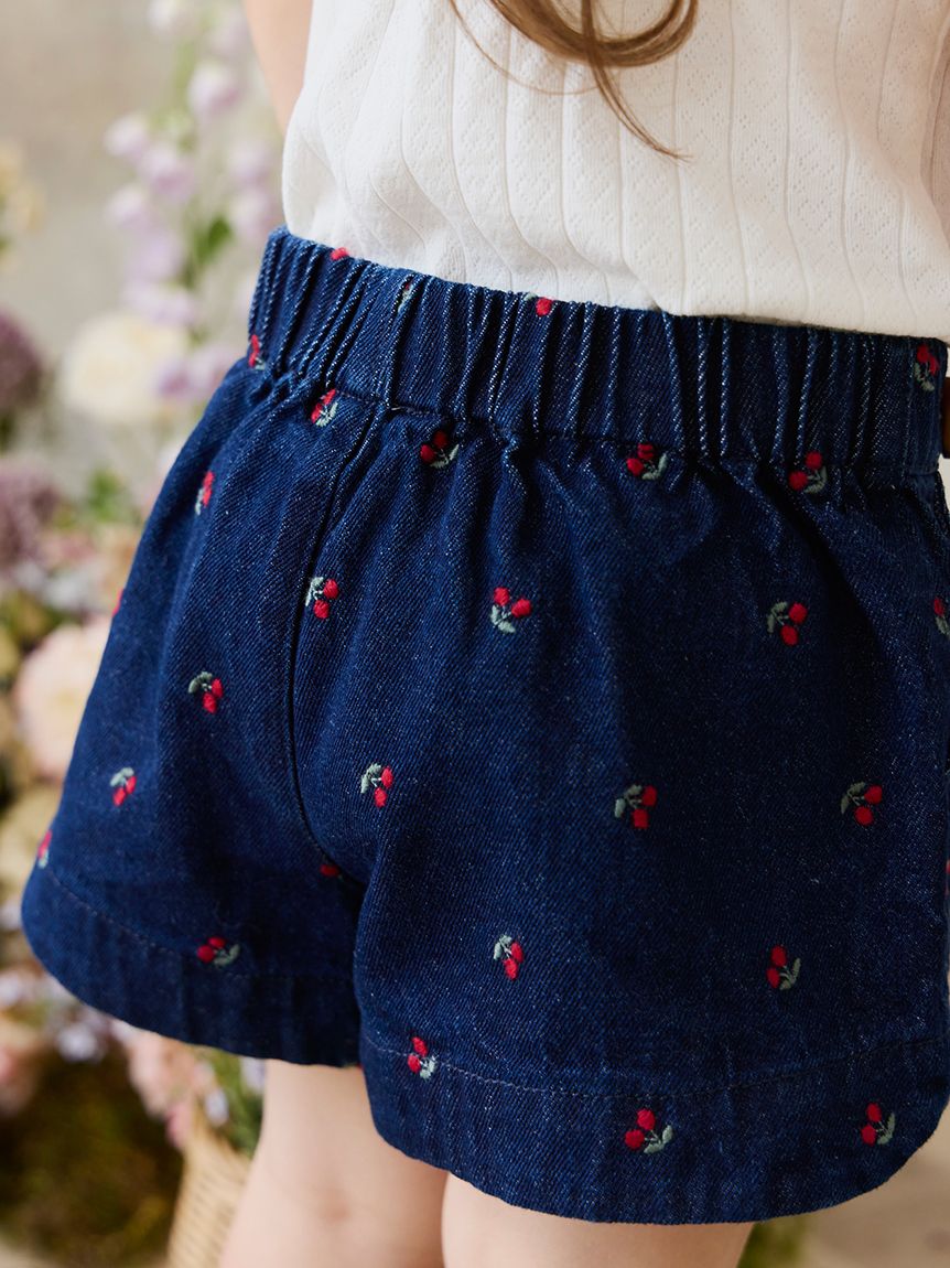 チェリーデニムショートパンツ Cerise Denim(洋服) │ JAMIE KAY
