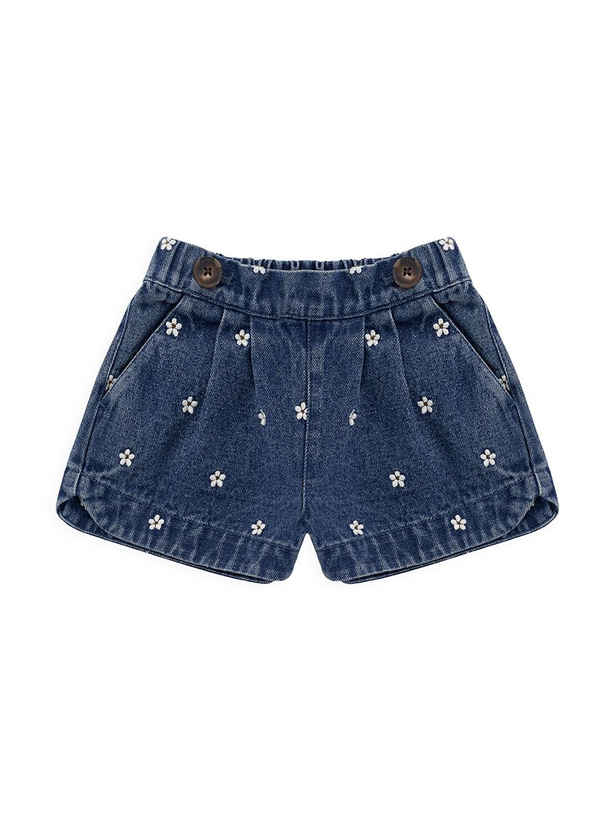 フラワーデニムショートパンツ Josie Floral Denim(洋服) │ JAMIE KAY
