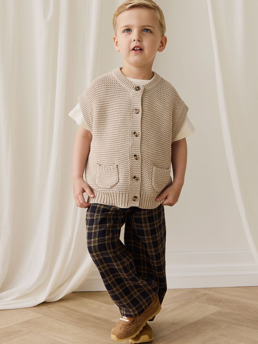 ベビー＆キッズ】ロングパンツ Woodland Check（70～100cm）(洋服