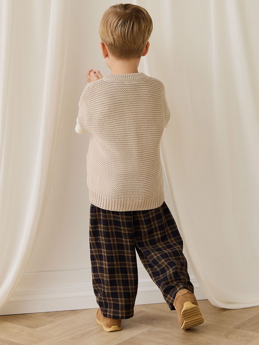 ベビー＆キッズ】ロングパンツ Woodland Check（70～100cm）(洋服