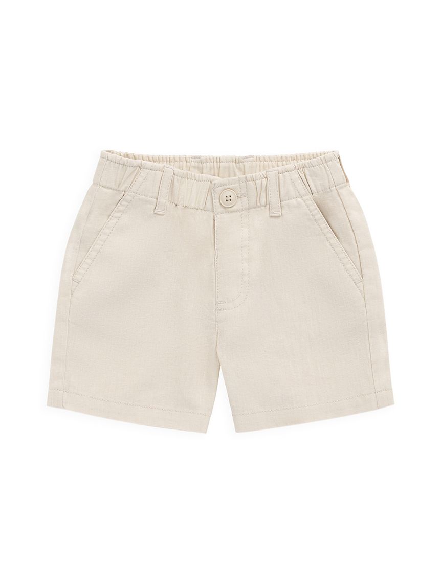 ベビー＆キッズ】リネンブレンドショートパンツCassava（70～100cm