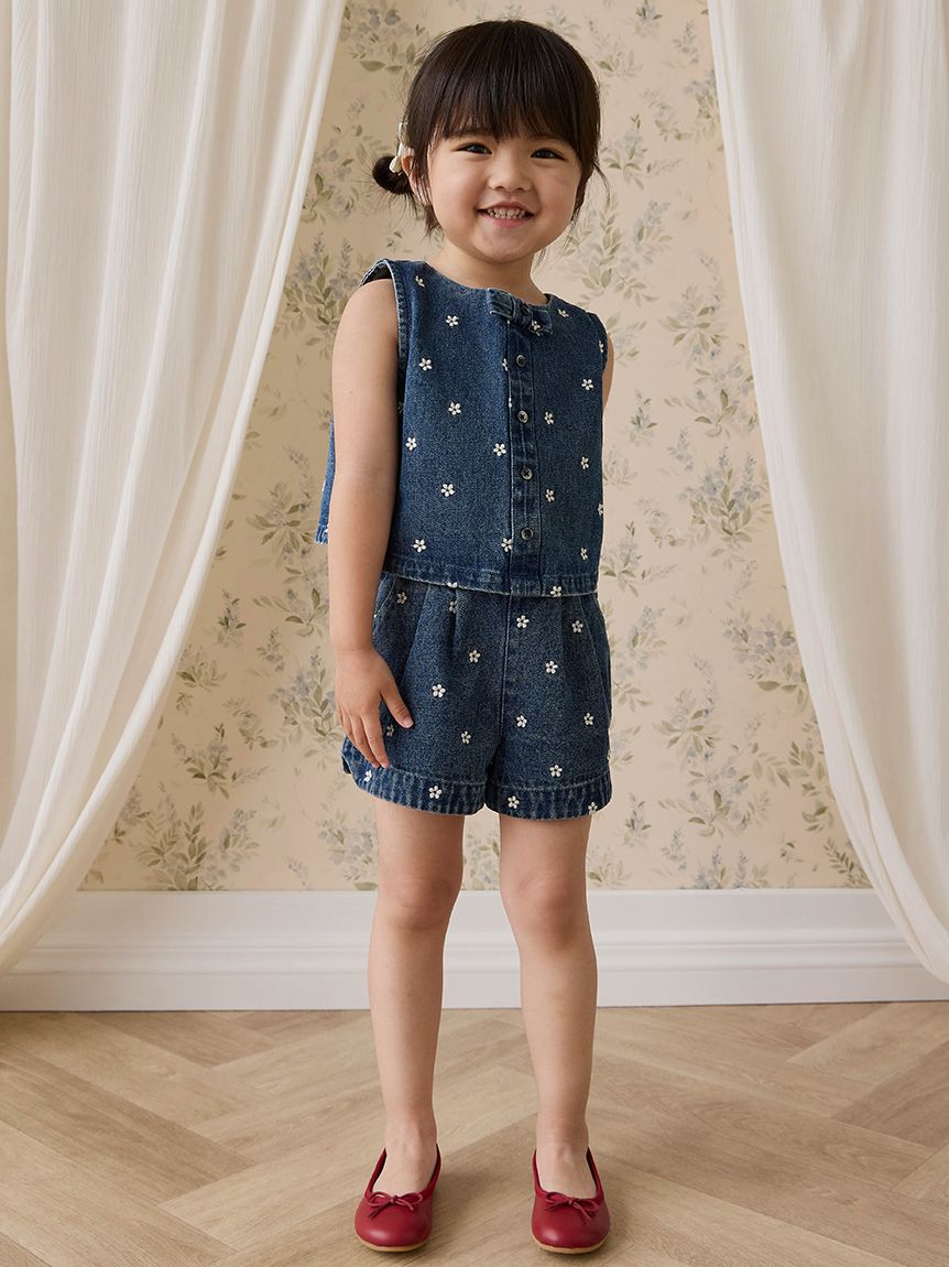 フラワーデニムトップス Josie Floral Denim(洋服) │ JAMIE KAY