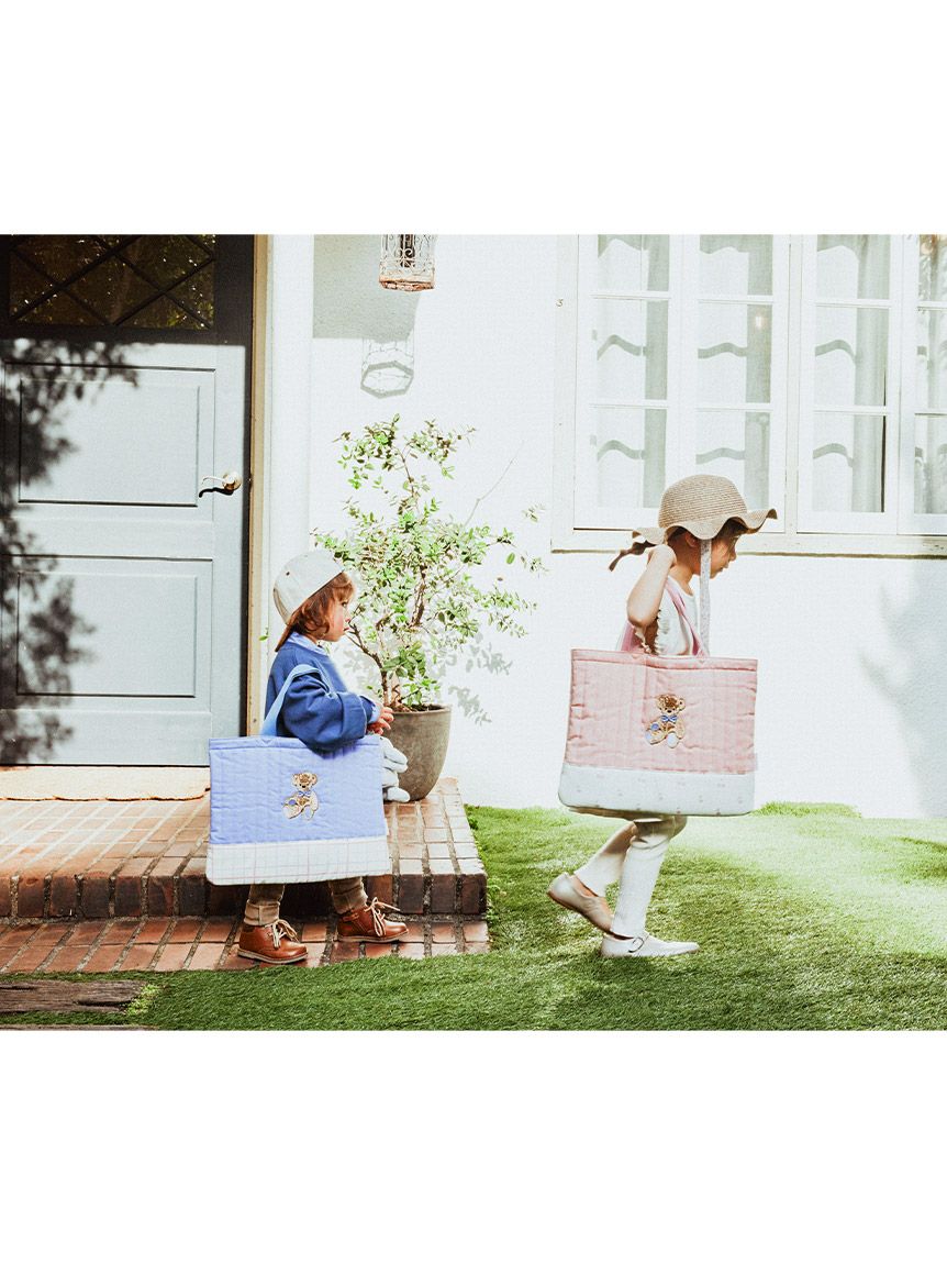 Amazon | [BELLYMUSES] マチつき レッスンバッグ キルティング