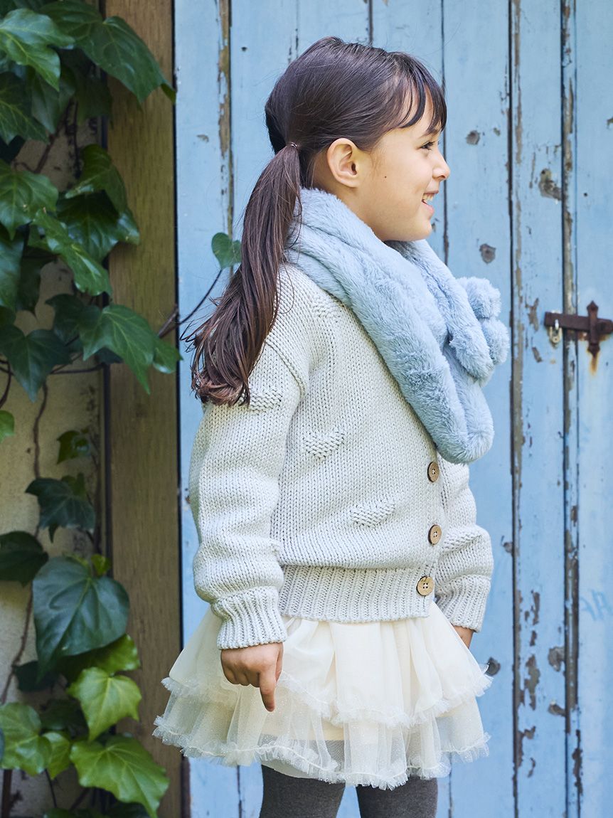 フェイクファーフラワーマフラー(グッズ・アクセサリー) │ JAMIE KAY