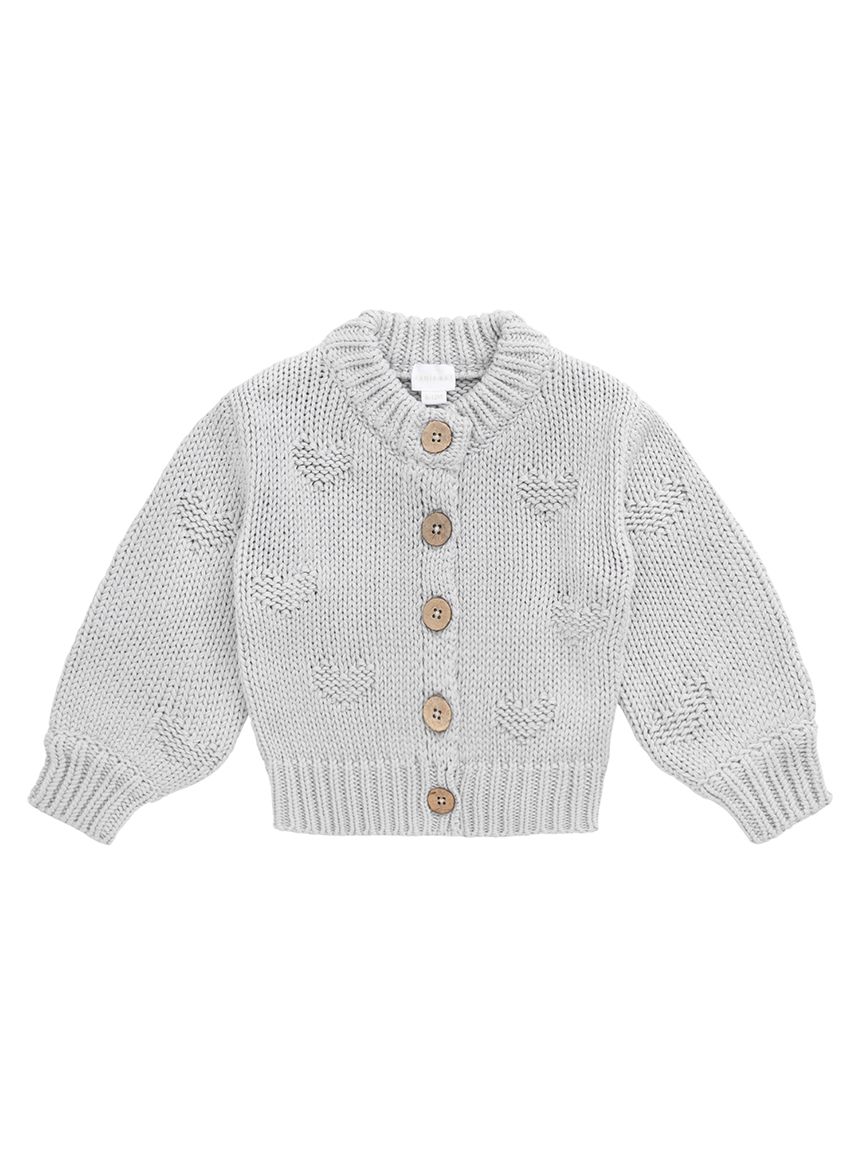 ハートカーディガンDusty Blue(洋服) │ JAMIE KAY （ジェイミーケイ