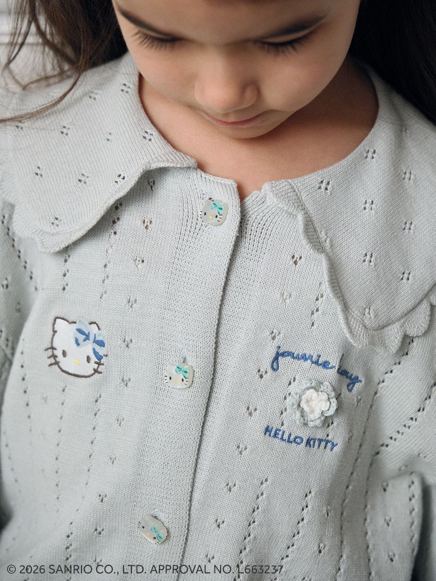 HELLO KITTY】透かし柄カーディガン(洋服) │ JAMIE KAY （ジェイミー