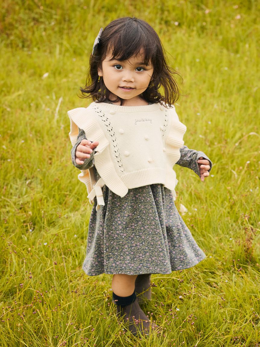 フリルニットベスト(洋服) │ JAMIE KAY （ジェイミーケイ）公式サイト