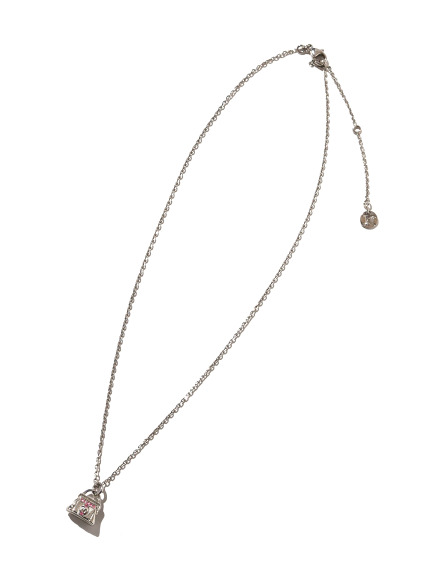 CELINEハンドバッグチャームネックレス