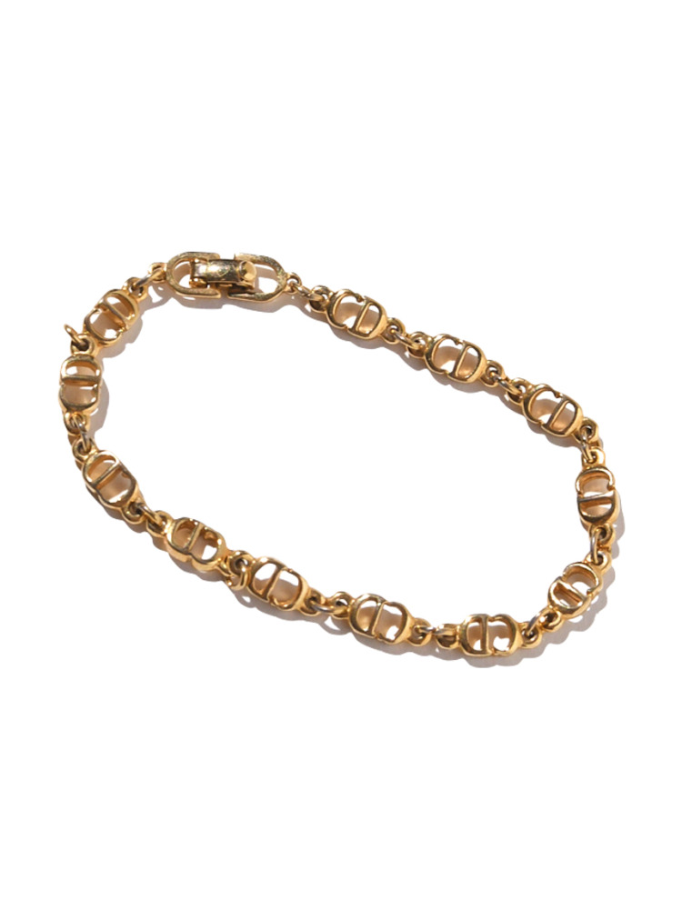 Christian Diorロゴブレスレット